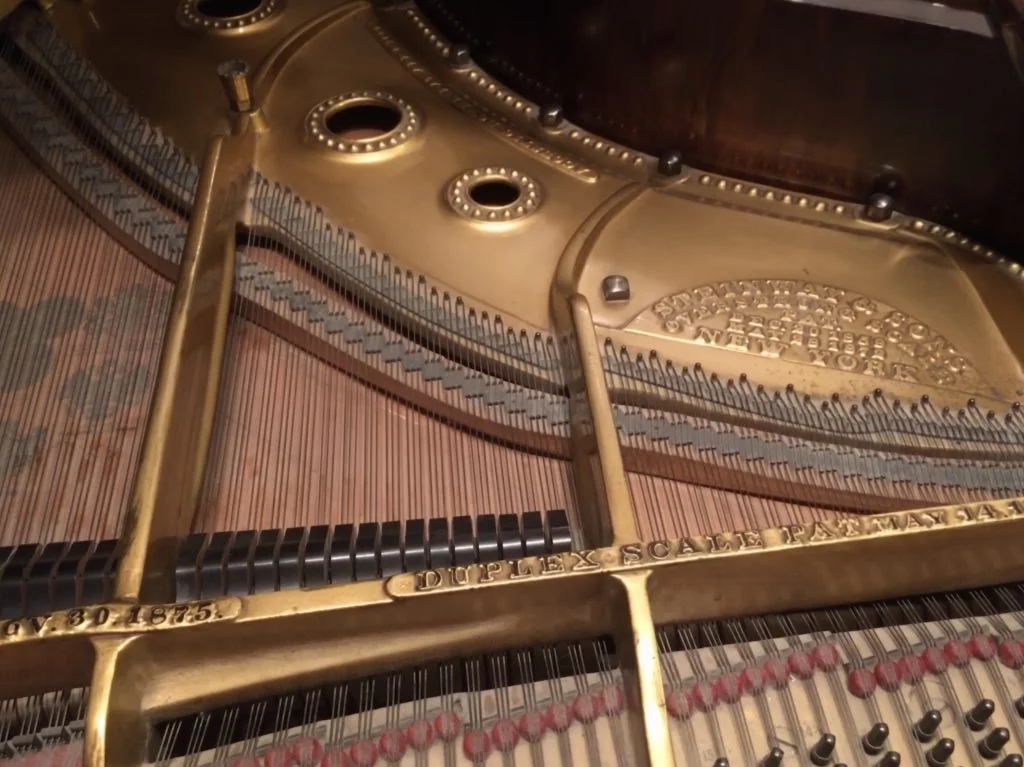 Image of Steinway pre-restoration